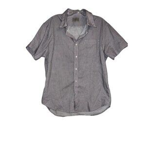 Jachs Shirt New York Graphic Classic Poplin Buttonup sz M